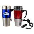 Dual Auto/USB Heated 16 oz.Travel Mug